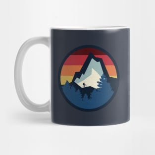 Cycling in mountains Mug